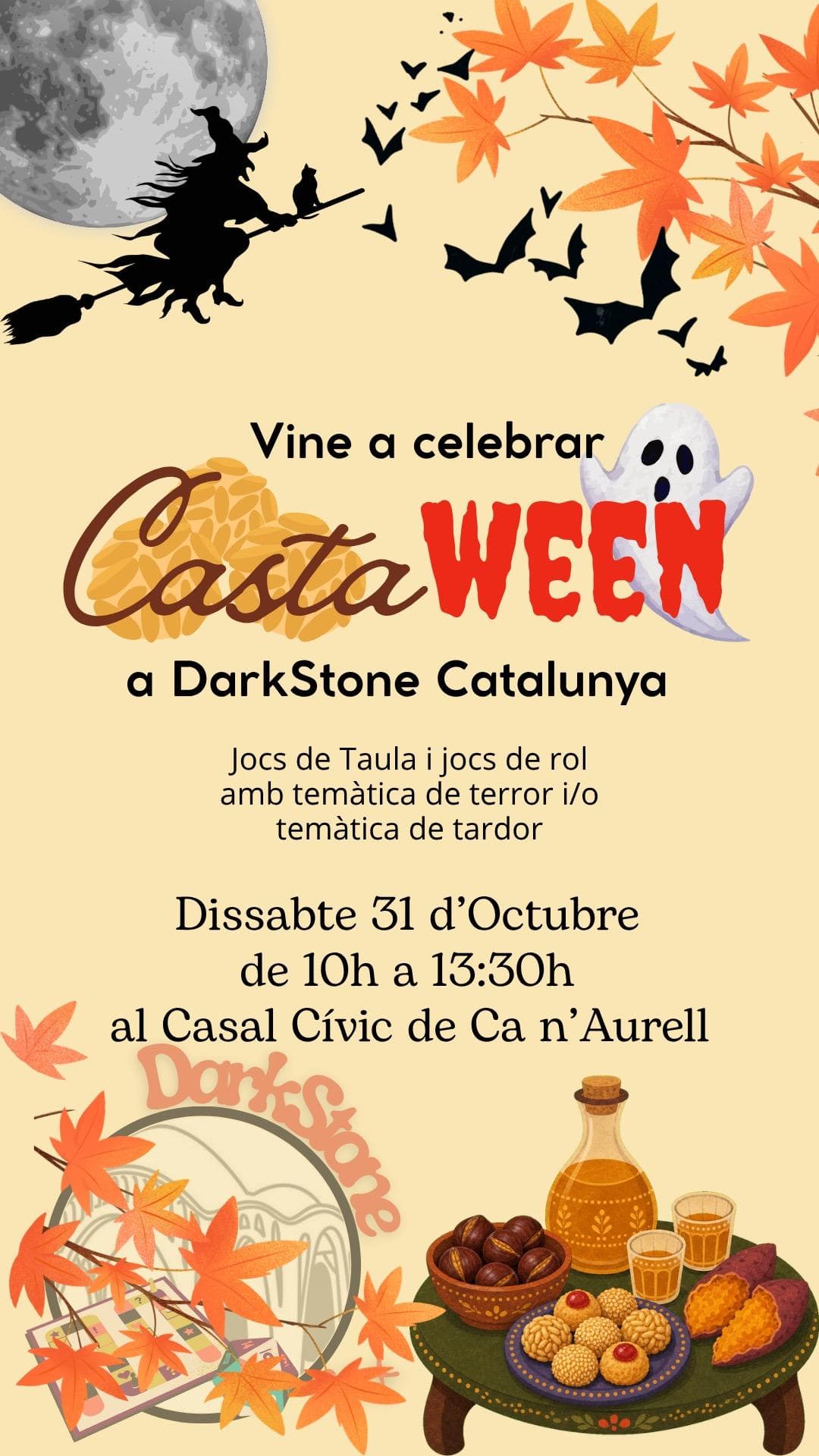 Dissabtes de jocs! ESPECIAL CASTAWEEN 🌰👻
